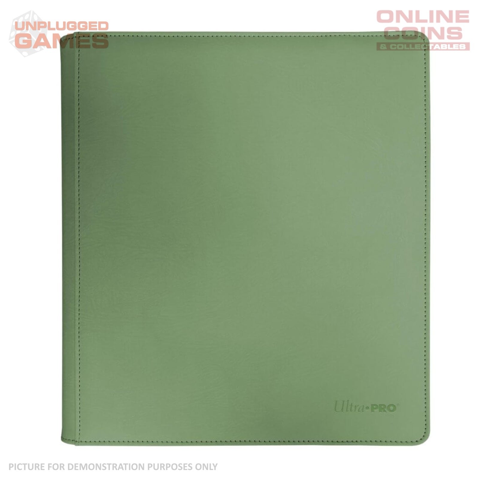 Ultra Pro Vivid 12 Pocket Zippered PRO Binder - Cool Matcha
